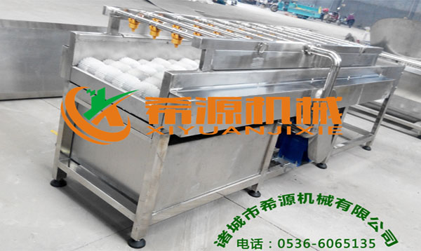 根莖類毛刷清洗機